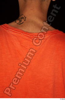 Danior dressed orange t shirt sports upper body 0010.jpg